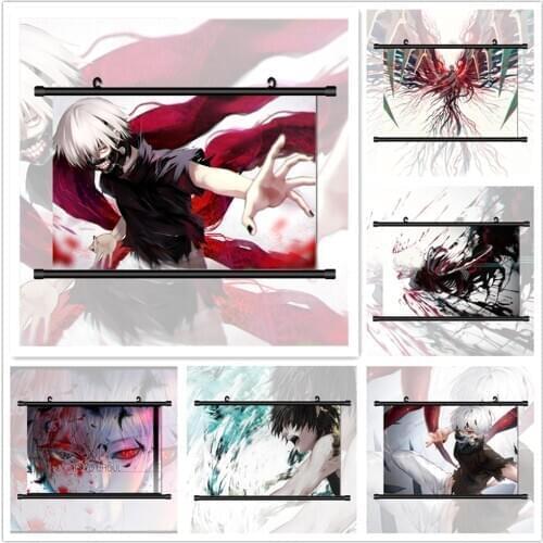 Tokyo Ghoul Kaneki Ken Anime Manga HD Print Wall Poster Scroll