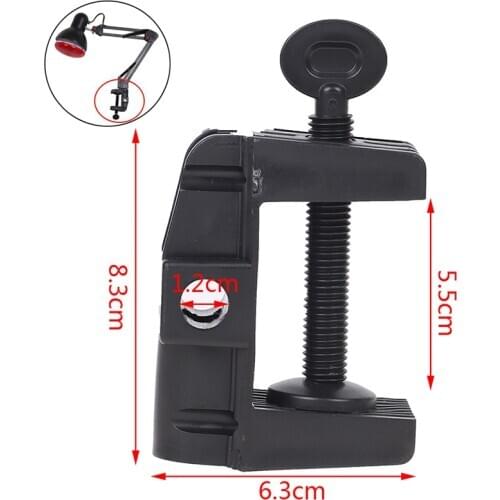 Universal Bracket Clamp Accessorie DIY Fixed Clip Fittings Screw Light Mounting Camera Holder for Microphone Desk Lamp Broadcast