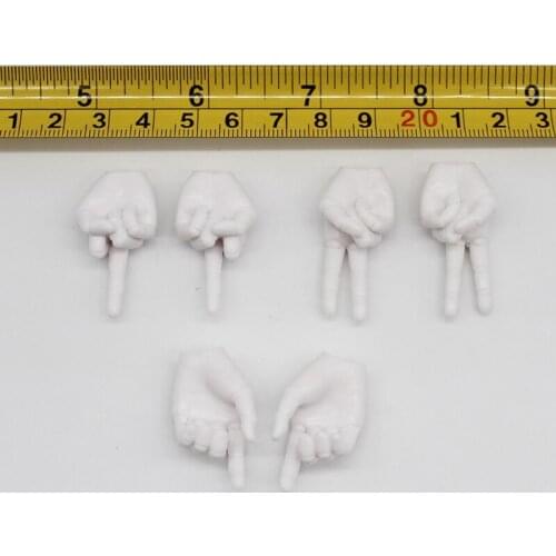 In Stock 1/6 Scale Male Figure Scene Accessory Soldier Model Male Hand Type Soldier Hand Model for 12'' Man Body
