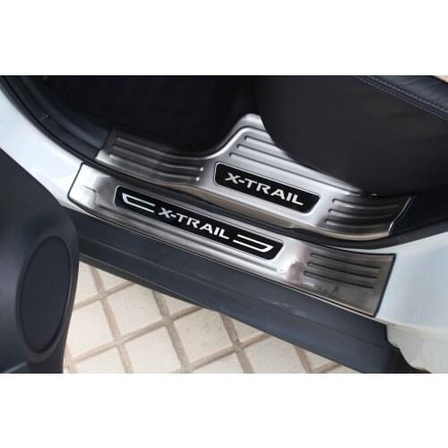 High quality Stainless Steel Protector Sill Scuff Plate/Door Sill Door Sill Rear Bumper For Nissan X-Trail T32 2017-2020