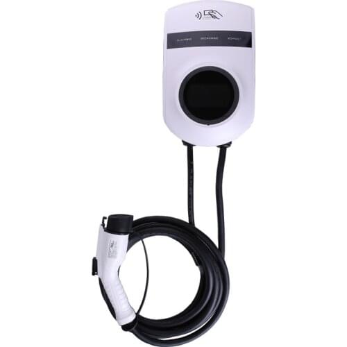 Factory Supply Ac 7kw 220v 32a Charger Wall-mounted Electric Car Charging Station (simple Version) - Buy Ev Pile / E