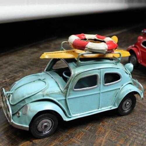 Iron Material Craft Orament Iron Car Model Retro Decoration Office Decoration Bar Home Furnishing Home Decoration Accessories