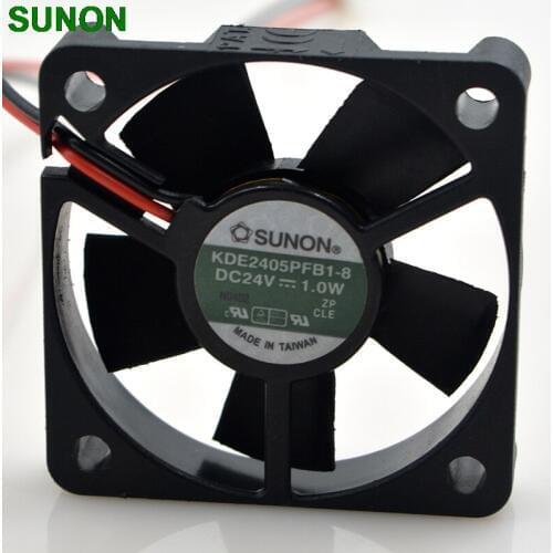 KDE2405PFB1-8 For Sunon 5cm 5010 50*50*10mm DC 2 v 1.0 W 2 line cooling fan