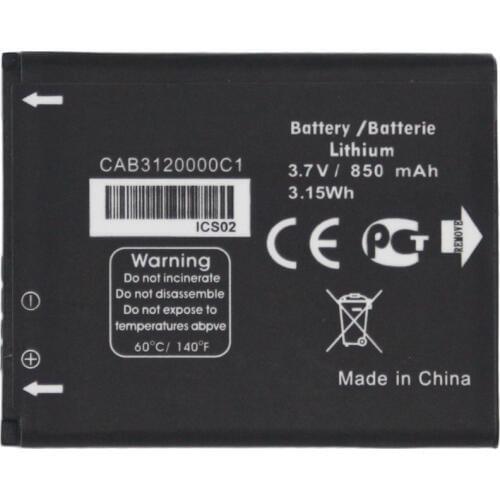 Phone Battery For CAB3120000C1 CAB23A0000C1 Li-ion battery for Alcatel One Touch 768 OT710 OT888A OT880A