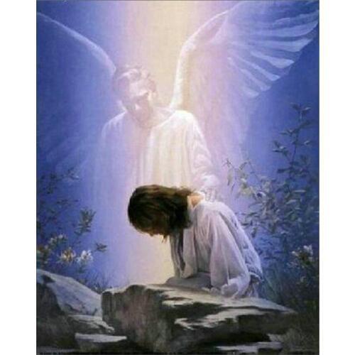 Diy 5D Diamond Embroidery woman Painting Rhinestones diamond painting Cross-Stitch Handcraft Art Needlework Room Decor angel