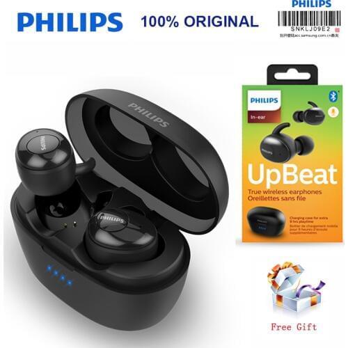 Philips SHB2505 HIFI Wireless In-Ear Headset Bluetooth 5.0 Intelligent noise reduction with Portable Charging Box Official Test