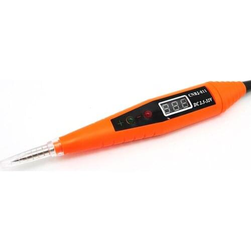 Digital Display Car Electrical Circuit Test Pen Voltage Tester Detector Automotive Auto Voltage Meter Power Probe Lamp Test Pen