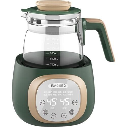 Baby thermostat milk modulator Glass kettle intelligent heat preservation brewing machine powder hot warm magic device