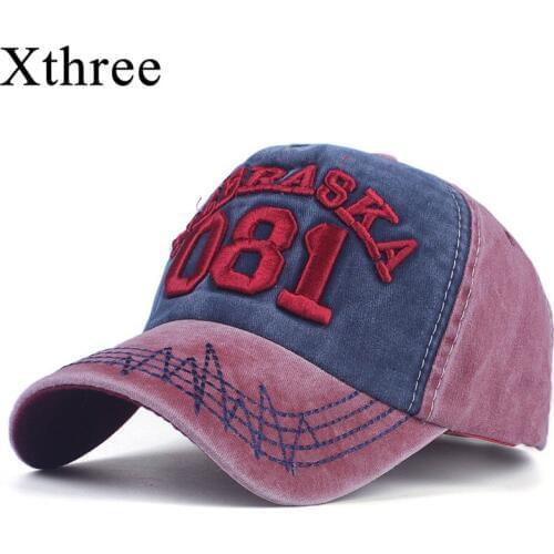Xthree fashion cotton Baseball Cap Women Snapback Hats For Men Bone Casquette Hip hop Brand Casual Gorras Adjustable Hat Caps