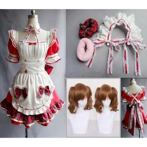 High Quality Full sets Cinderella Girl ssr Kamiya Nao Cosplay Costume Suits Clothes includes wig