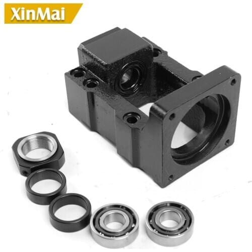 45# Metal Motor seat/mount/ Bracket c7 c5 for nema 23 nema24 Stepper motor/servo motor and SFU1605/1610/1604 ball screw