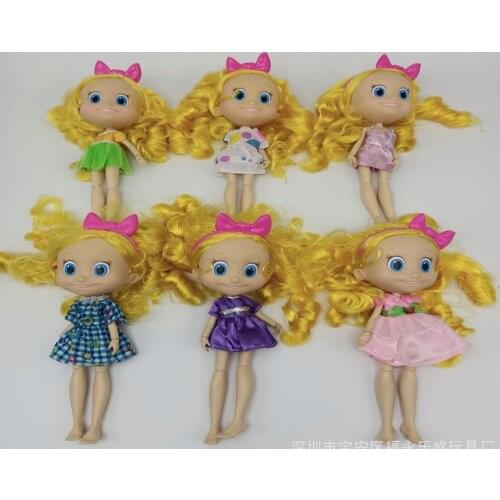 Cute princess doll multi-joint baby girl diy make up doll birthday gift