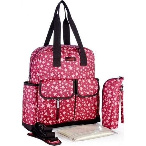 Fashion Baby Diaper Nappy Bags For Mom Mummy Maternity Bags Baby Travel Changing Backpack Organizer Stroller Backpack
