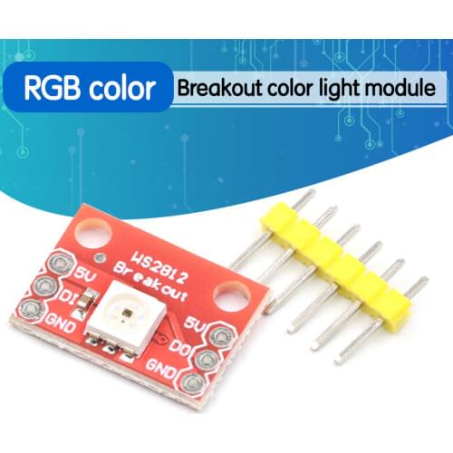 New WS2812 RGB LED Breakout module For arduino