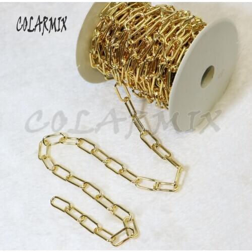 5 meters big chain necklace O Chain necklace dog leash chain accessories high quality can keep color for jewelry making 50065