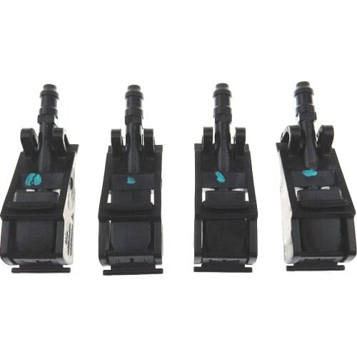 4 Pcs 6RD955985 Front Windshield Wiper Nozzle Of Engine Cover, Suitable For VW Beetle Bora Polo Passat B5 Touareg Golf Jetta