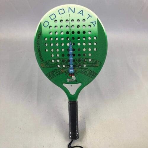 2021 Adult Professional Full Carbon Fiber Beach Tennis Racket EVA Face Raqueta Unisex Training Equipment