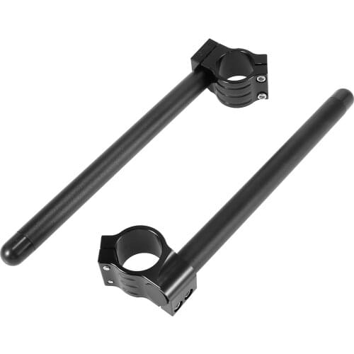 Motoforti Aluminum Alloy Motorcycle Handlebar Adjustable Clip Ons Fork Handle Bars For Universal 7/8"22mm Handlebar Motorbike