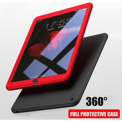 Luxury 360 Full Protective Case For Ipad 10.2 7th 8th Generation A2197 A2198 2019 2020 Tempered Glass With Shockproof Cover Capa
