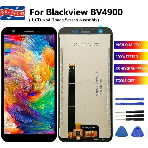 5.7" A+ Quality For Blackview BV4900 LCD Display + Touch Screen Digitizer Assembly For BV4900 Mobile Phone Accessories + Tools