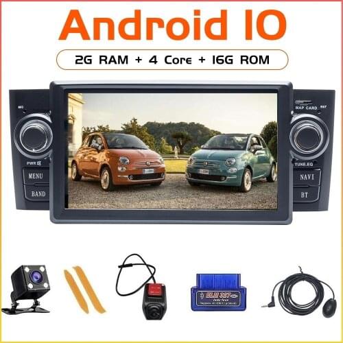 ZLTOOPAI Android 10 For Fiat Grande Punto Linea 2007-2012 Auto Radio Stereo GPS Navigation Car Intelligent Multimedia Player