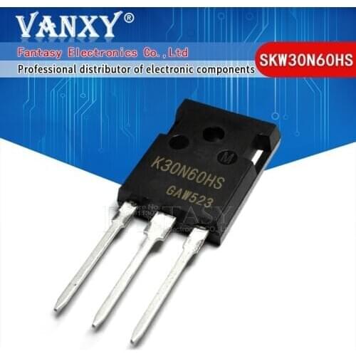 10PCS K30N60HS TO-3P K30N60 SKW30N60 SKW30N60HS IKW30N60HS TO-247 30N60
