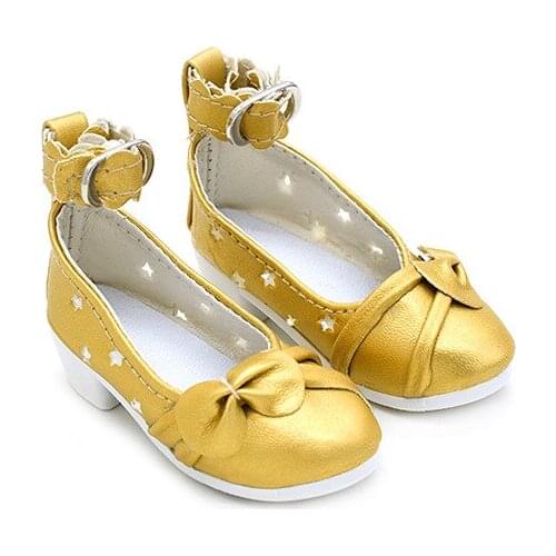 10Pcs 7.5cm Doll shoes childlike innocence Barbie doll gift box gift accessories children gift