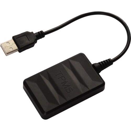 Car TPMS Receiver Tire Pressure Monitoring System USB External Auto Alarm Sensor Module TPMS with 4 Sensors fir Cars Bus