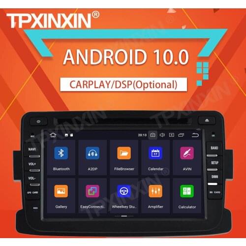 4+64G For Renault Duster 2010 - 2016 Android 10 Car Stereo Tape Recorder Multimedia Audio Video Player GPS Navigation Head Unit