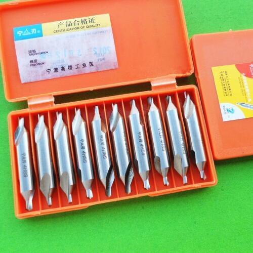 CHARTISAN Top Quanlity HSS M2 Full Grinding Spiral Slot Centering Drill 1.6/2.0/2.5/3.15/4.0/5.0mm Reaming Center Drill Bits