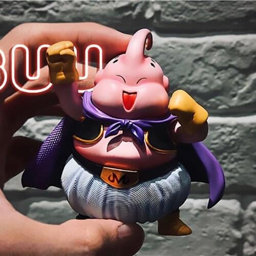 Dragon Ball GK Fat Majin Buu Cute Action Figure Ornament Model Toys Collection For Fans Birthday Gifts