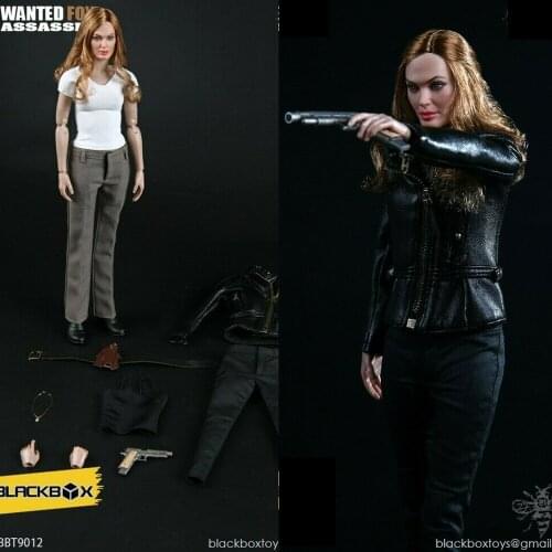 BLACKBOX 1/6 WANTED-FOX ASSASSIN Action Figure Toys BBT9012 For Gift In Stock