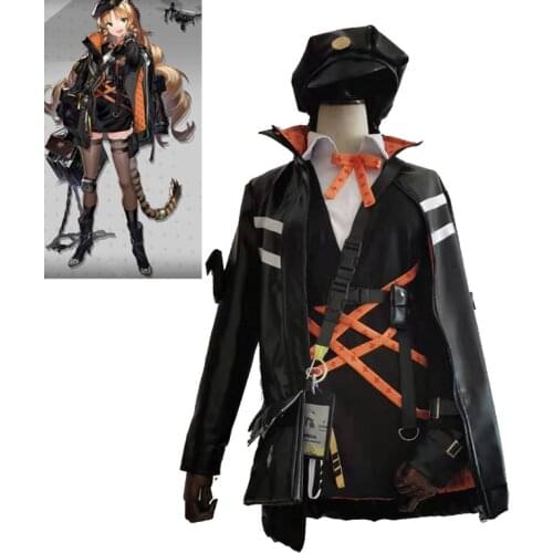 Hot Game Arknights Swire Cosplay Costumes Fashion daily Uniform Suit Full Set wig shoes halloween costumes for women