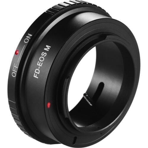 FD-EOS M Lens Mount Adapter Ring for Canon FD Lens to Canon EOS M Series Cameras for Canon EOS M M2 M50 M100 Mirrorless Camera
