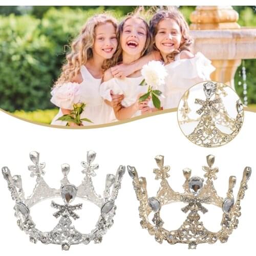 Sweet Crowns Beautiful Headpiece Wedding Crown Wedding Tiaras Hair Accessories for Prom Birthday Costume Party BH