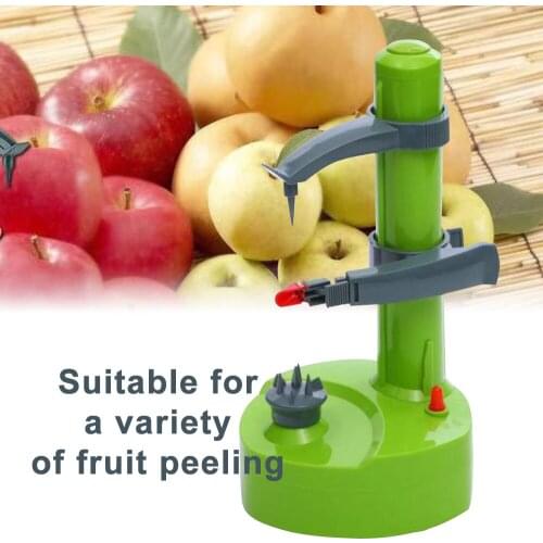 Multifunction Electric Peeler For Fruit Vegetables Automatic Stainless Steel Apple Peeler Kitchen Potato Cutter Machine