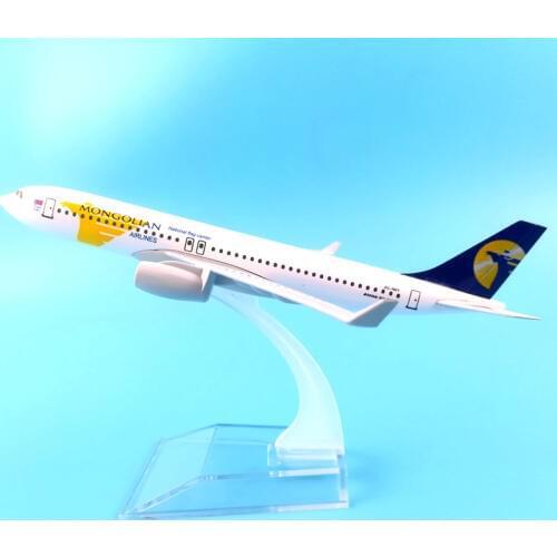 BOEING 767-300 MONGOLIAN AIRLINES METAL ALLOY MODEL PLANE AIRCRAFT MODEL TOY AIRPLANE COLLECTION DESK TOY BIRTHDAY GIFT