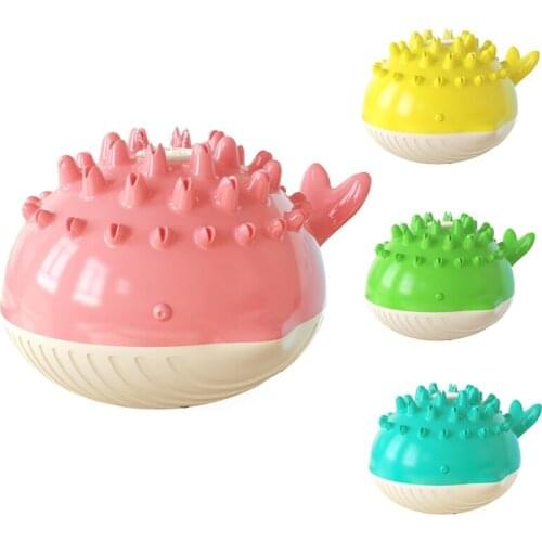 New Pet Swimming Pool Floating Automatic Water Spray Toy Chewing and Molar Cleaning Toy Swimming Pool Toy