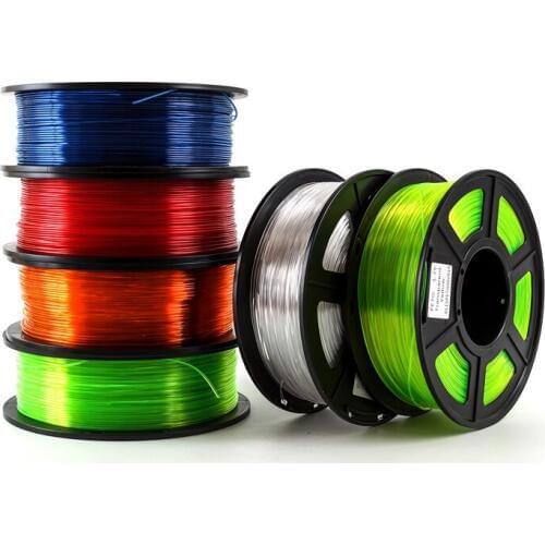 2019 New arrival 335 mm 1KG PETG filament For 3D Printer with High quality