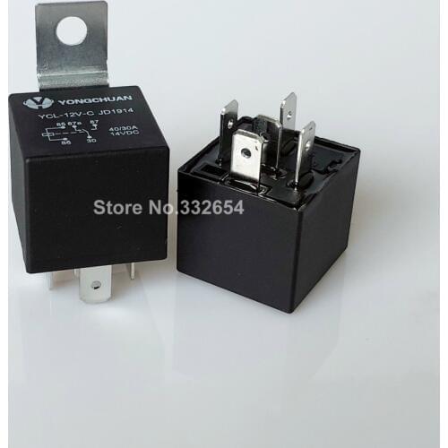 Original JD1912 1914 2914 40A auto Relay 12V 24V 4Pin 5Pin