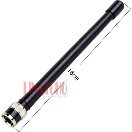 Black spring 136-174MHz vhf walkie talkie radio v8 bnc male antenna