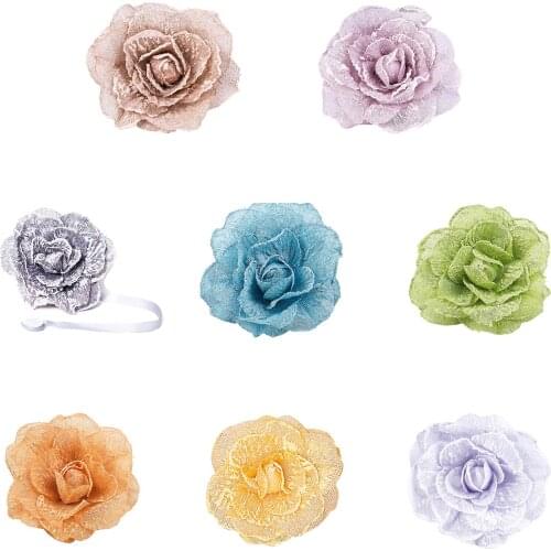 Rose Shaped Magnetic Curtains Strong Modern 1Pcs Strap Accessories Home Decor Clip Holder