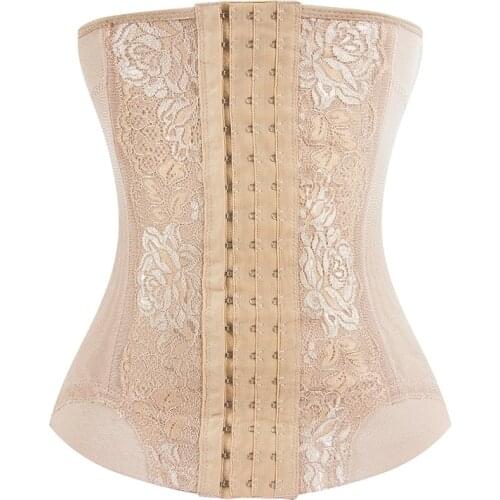 Sexy Lace Shapewear Waist Trainer Sexy Corsets And Bustiers Waist Cincher Corset Tops Slimming Belt Shaper Modeling Strap Girdle