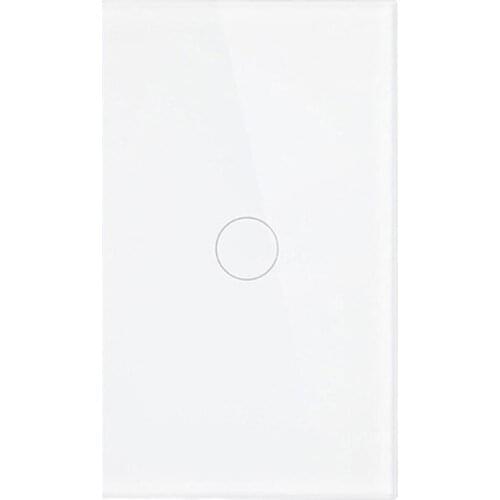 Jim DuDu US Standard Smart Switch 1/2/3 Gang 1 Way Touch Sensor Switch Single Fire Line Wall Light Only Touch Function Switch