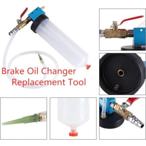 Auto Car Brake Oil Changer Replacement Tool Automotive Pump Oil Bleeder Empty Drain Kit Auto Parts & Accessories