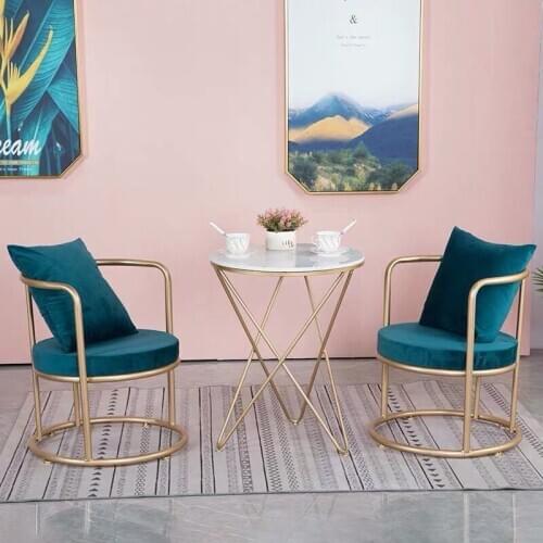 Chinafurniture modern leisure table and chair cafe lounge bar table and chair