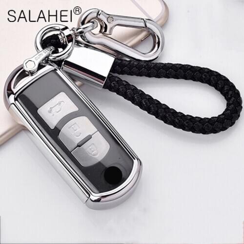 Hard TPU Car Key Case Cover Shell For Mazda 2 mazda 3 mazda 5 mazda 6 CX-3 CX-4 CX-5 CX5 CX-7 CX-9 Atenza Axela MX5 Accessories