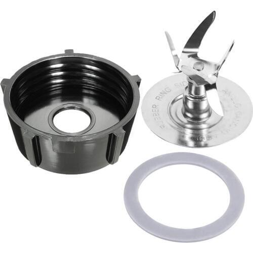 Blender Parts 1pcs Jar Base Cap 1pcs 6-point Ice blade 1pcs Gasket Spare Replacement Parts For Oster Kitchen Appliance