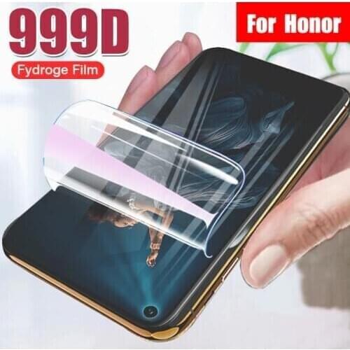 Screen Protector for Honor 8X Max 7X 6X 5X 4X 3X Hard Hydrogel Film Protective Full Cover on Huawei Honor 6C 5C 4C Pro 3C