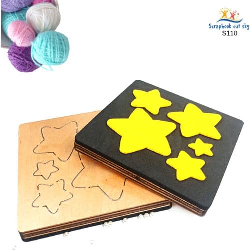 Yellow Star S110 Muyu Cutting Die-- New Wooden Mould Cutting Dies For Scrapbooking